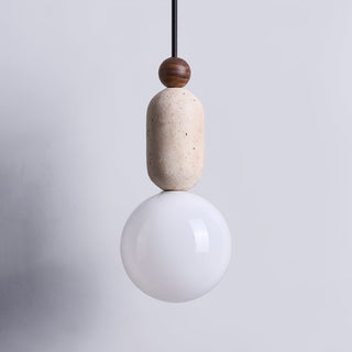 Vaarnii Suspension Minimaliste en Travertin