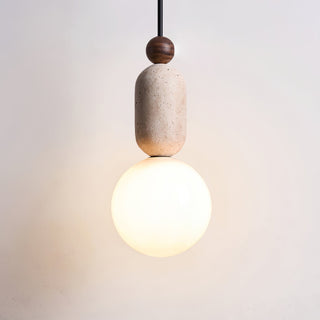Vaarnii Suspension Minimaliste en Travertin