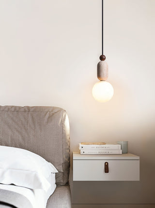 Vaarnii Suspension Minimaliste en Travertin
