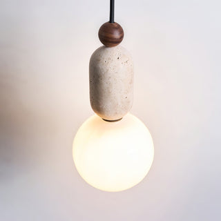 Vaarnii Suspension Minimaliste en Travertin