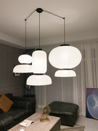Tessire Lampe Suspendue Scandinave en Papier