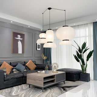 Tessire Lampe Suspendue Scandinave en Papier