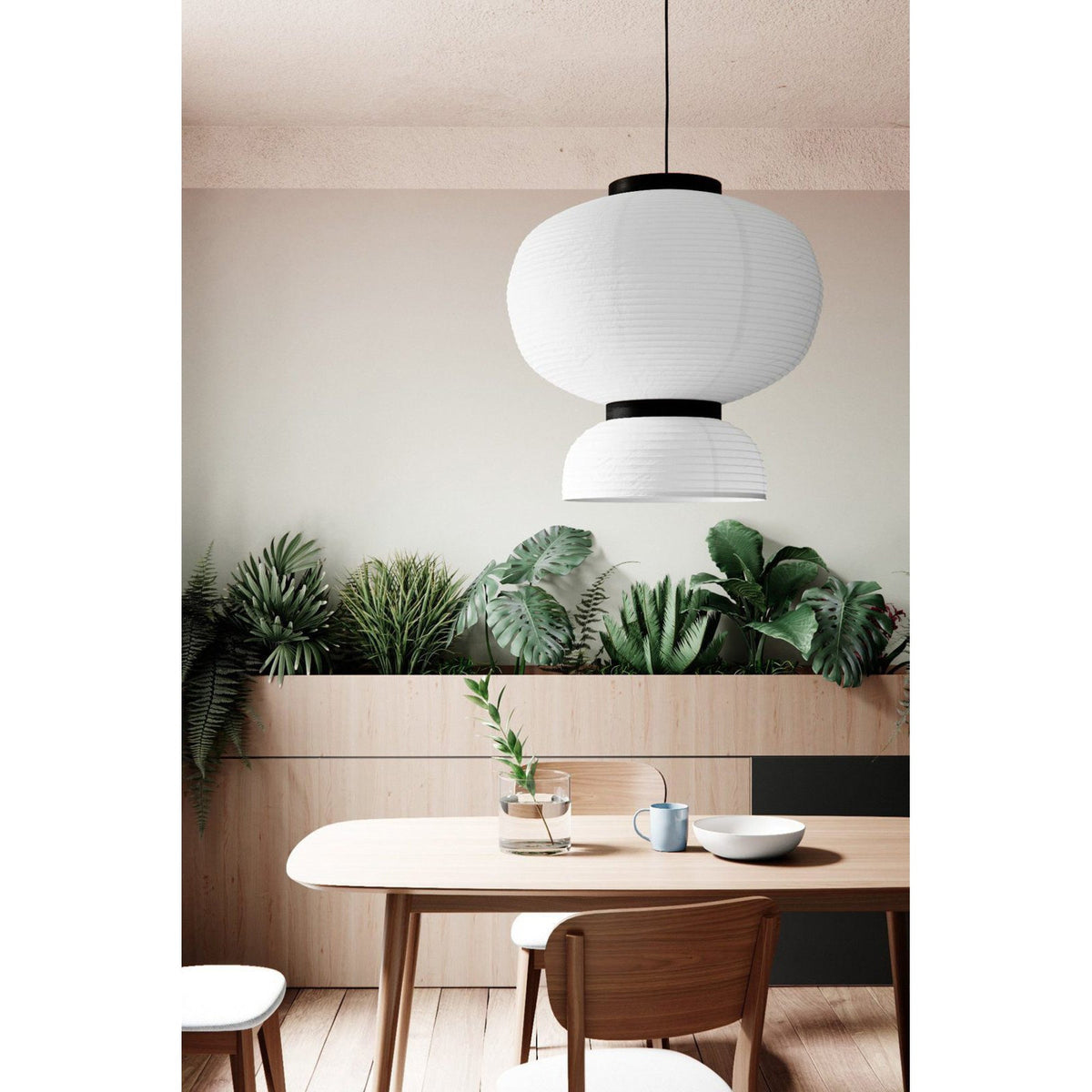 Cutheion Suspension Papier De Riz Créativité Individuelle