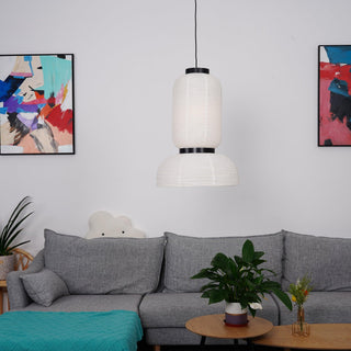 Tessire Lampe Suspendue Scandinave en Papier