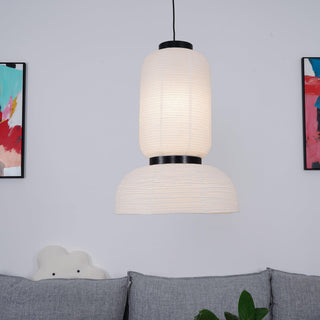 Tessire Lampe Suspendue Scandinave en Papier