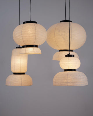 Tessire Lampe Suspendue Scandinave en Papier