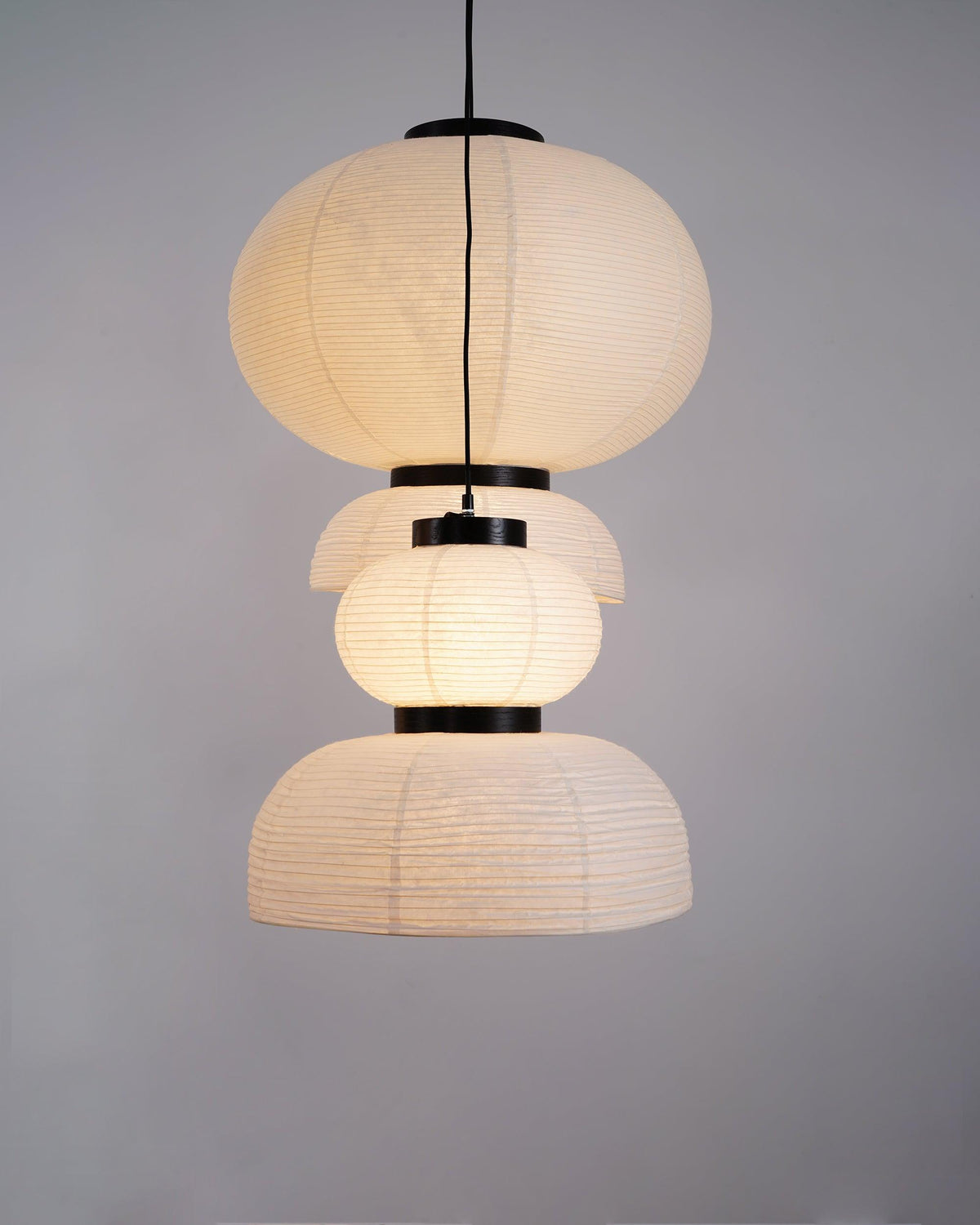 Tessire Lampe Suspendue Scandinave en Papier