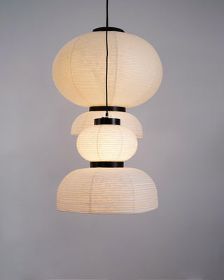Tessire Lampe Suspendue Scandinave en Papier