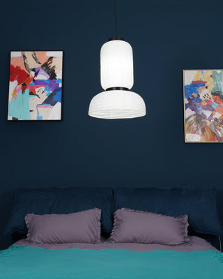 Tessire Lampe Suspendue Scandinave en Papier