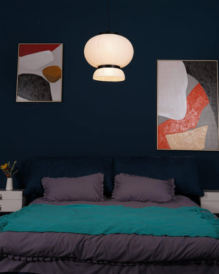 Tessire Lampe Suspendue Scandinave en Papier