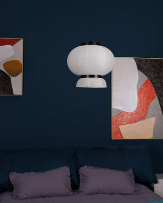Tessire Lampe Suspendue Scandinave en Papier