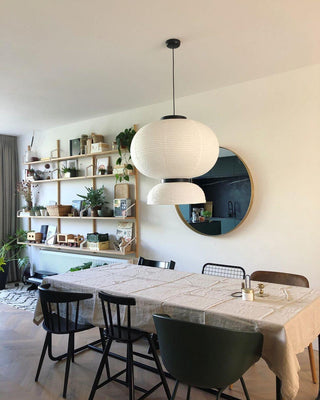 Tessire Lampe Suspendue Scandinave en Papier