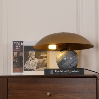 Celina Lampe de Table en Marbre d'Art