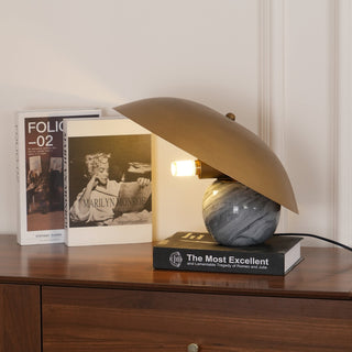 Celina Lampe de Table en Marbre d'Art