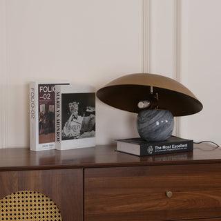 Celina Lampe de Table en Marbre d'Art