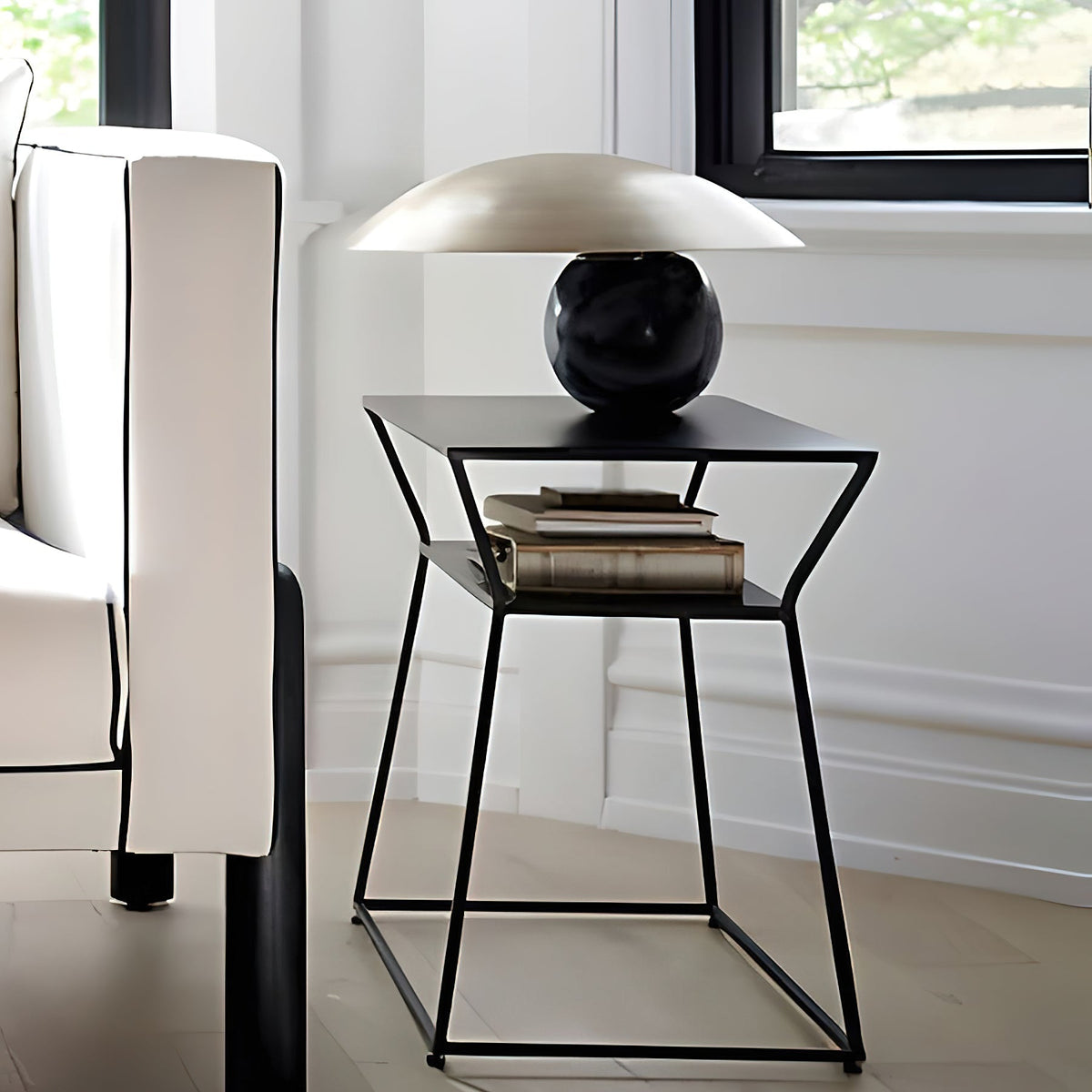 Celina Lampe de Table en Marbre d'Art