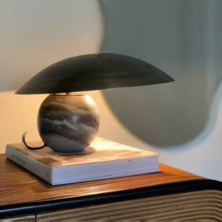 Celina Lampe de Table en Marbre d'Art