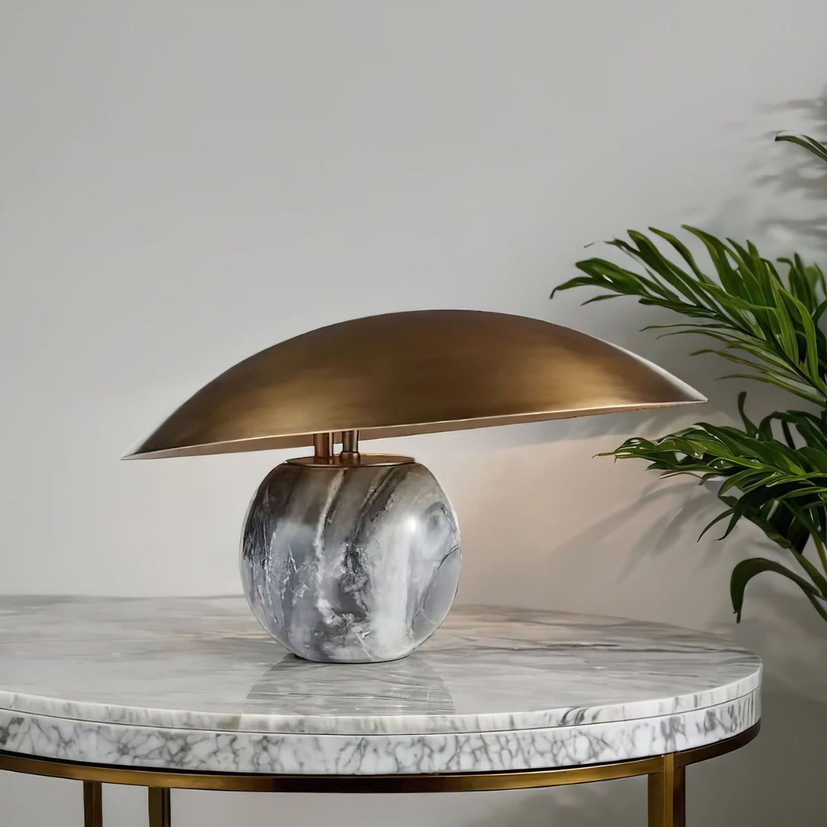 Celina Lampe de Table en Marbre d'Art