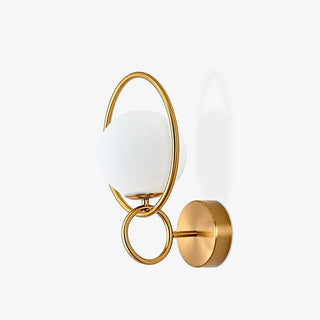 Zesilan Lampe Murale en Verre Moderne Élégante