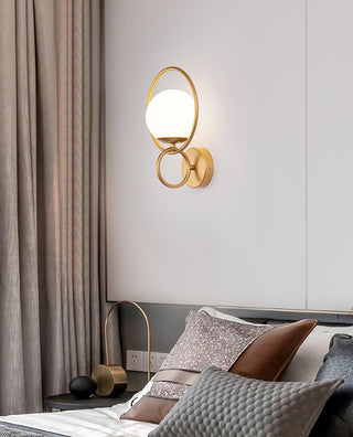 Zesilan Lampe Murale en Verre Moderne Élégante