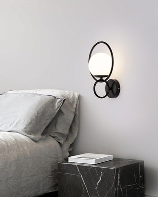 Zesilan Lampe Murale en Verre Moderne Élégante