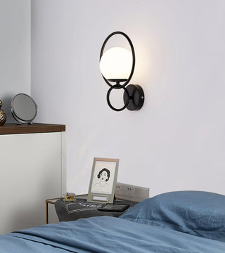 Zesilan Lampe Murale en Verre Moderne Élégante