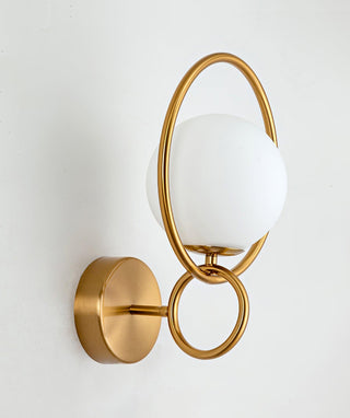 Zesilan Lampe Murale en Verre Moderne Élégante