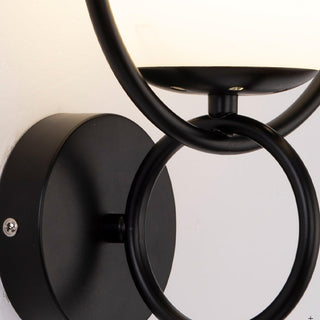 Zesilan Lampe Murale en Verre Moderne Élégante
