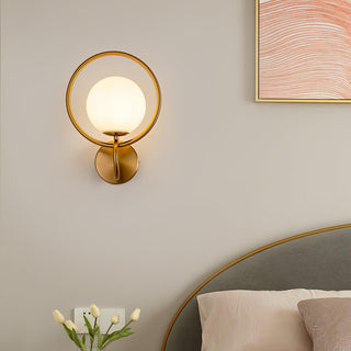 Zesilan Lampe Murale en Verre Moderne Élégante