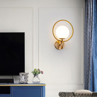 Zesilan Lampe Murale en Verre Moderne Élégante