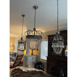 Abella Lustre Cristal Goutte de Larme