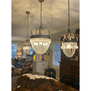 Abella Lustre Cristal Goutte de Larme