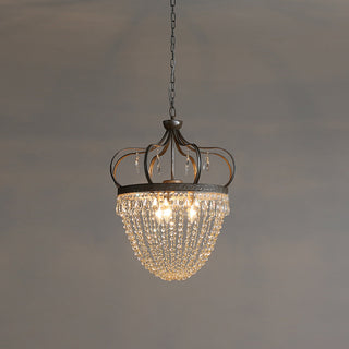 Abella Lustre Cristal Goutte de Larme