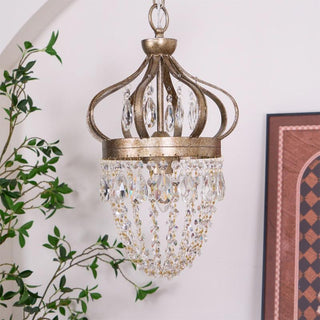 Abella Lustre Cristal Goutte de Larme