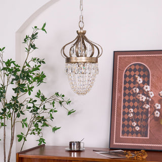 Abella Lustre Cristal Goutte de Larme