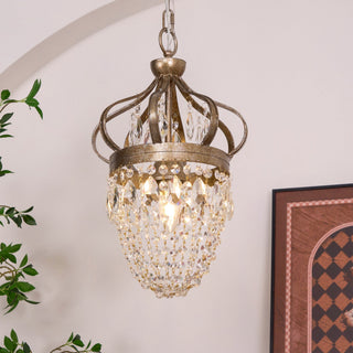 Abella Lustre Cristal Goutte de Larme