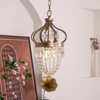 Abella Lustre Cristal Goutte de Larme