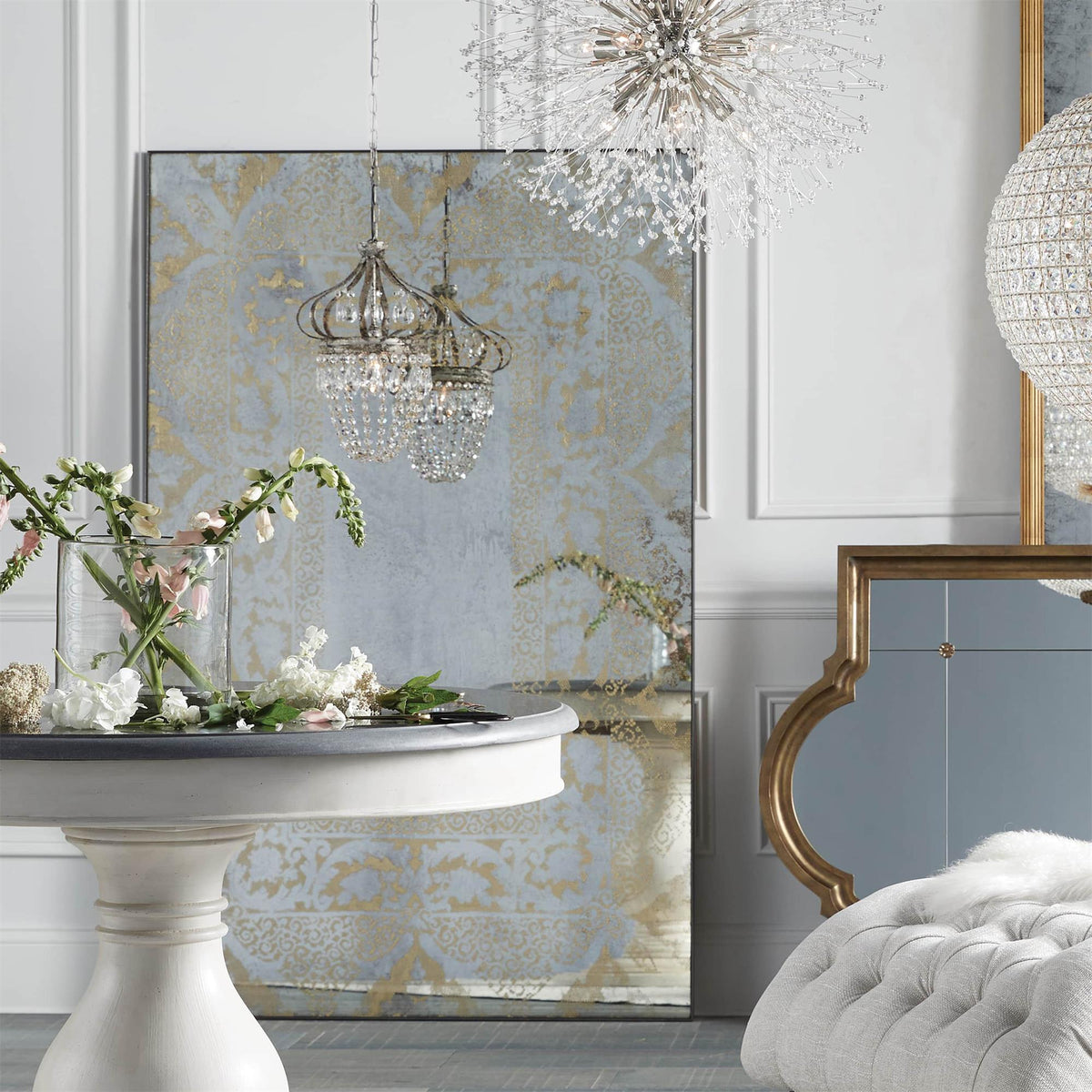 Abella Lustre Cristal Goutte de Larme