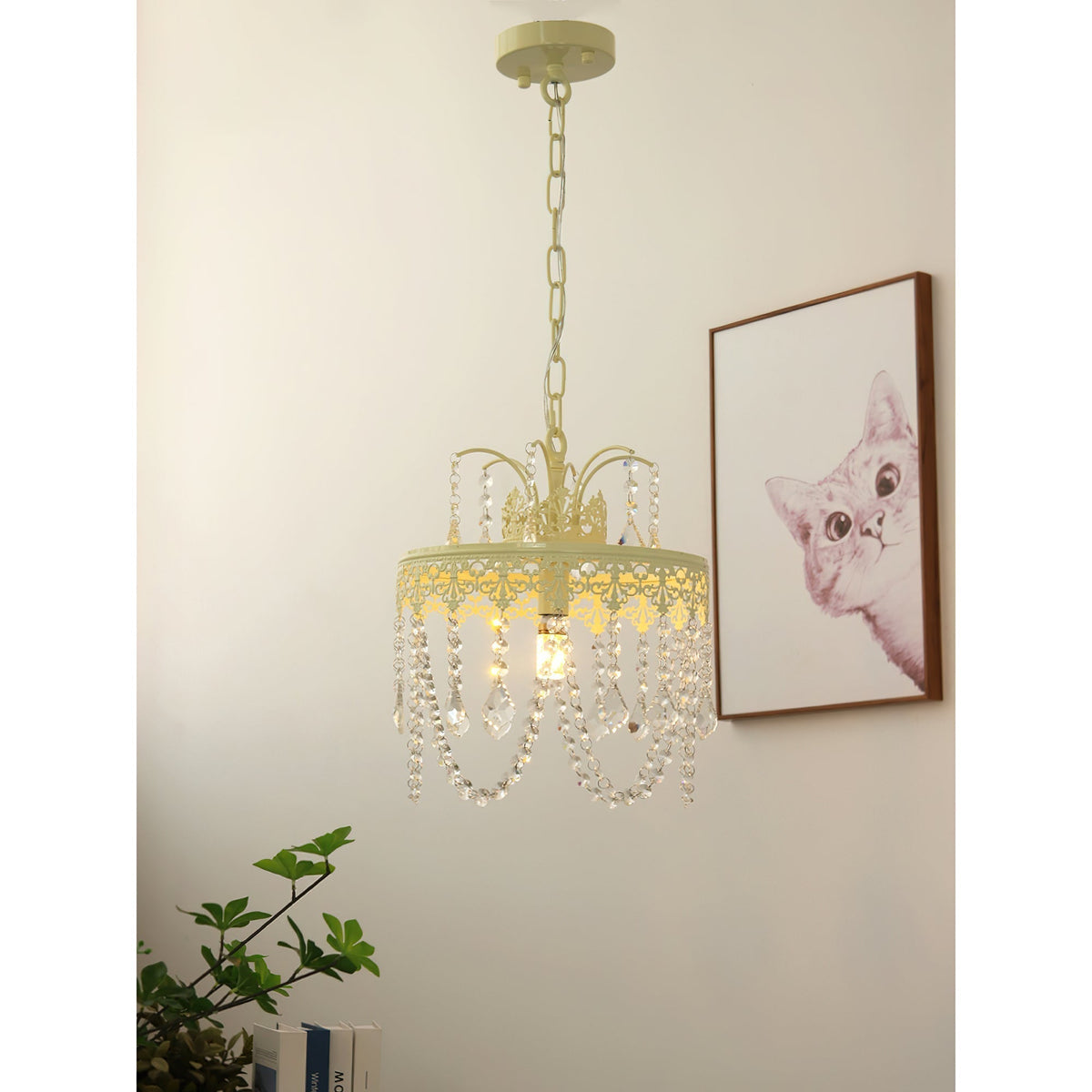 Ershaa Lustre Métal Cristal Luxe Postmoderne
