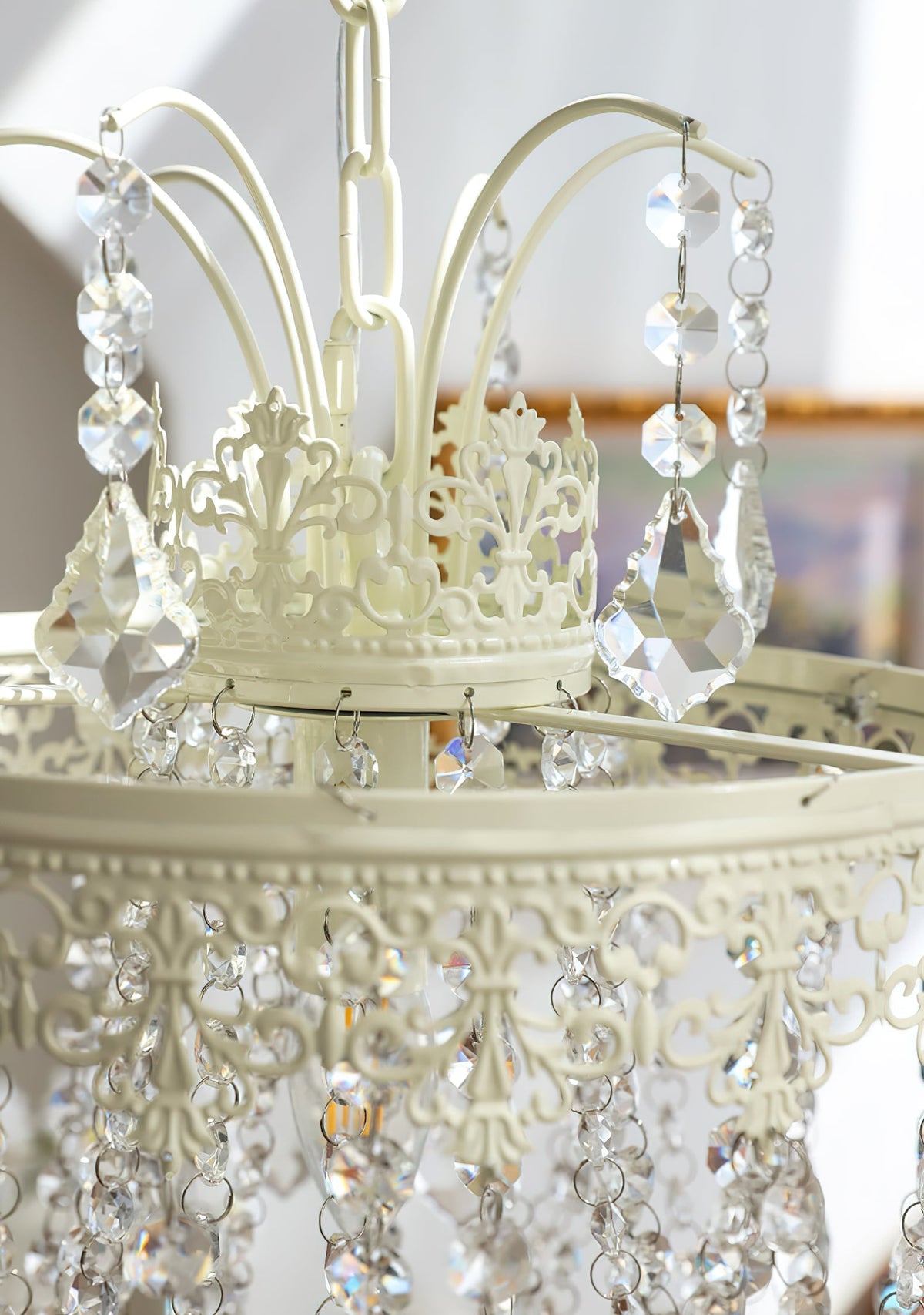 Ershaa Lustre Métal Cristal Luxe Postmoderne