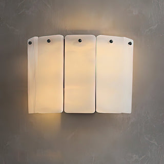 Fractured Alabaster Wall Sconce-Neutral Decor