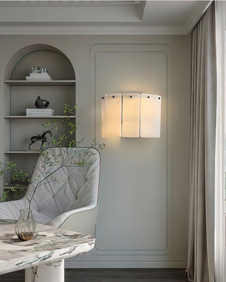 Fractured Alabaster Wall Sconce-Neutral Decor