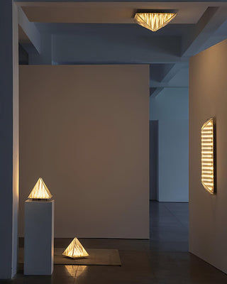 Facet Plafonnier Verre Moderne