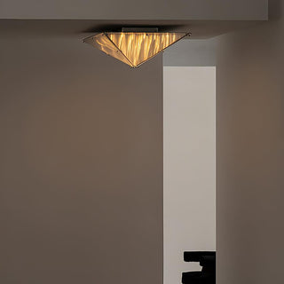 Facet Plafonnier Verre Moderne