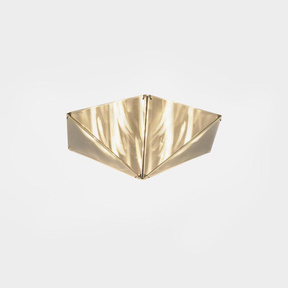 Facet Plafonnier Verre Moderne
