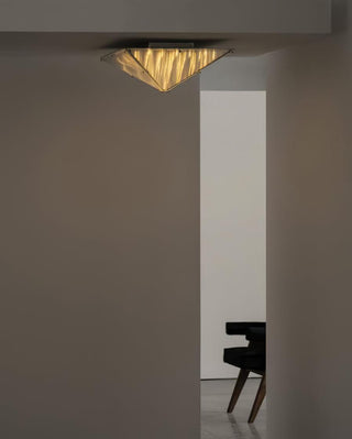 Facet Plafonnier Verre Moderne