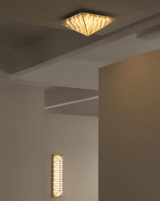Facet Plafonnier Verre Moderne