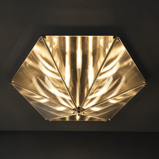 Facet Plafonnier Verre Moderne