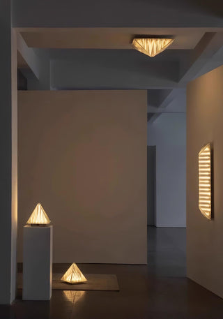 Facet Plafonnier Verre Moderne