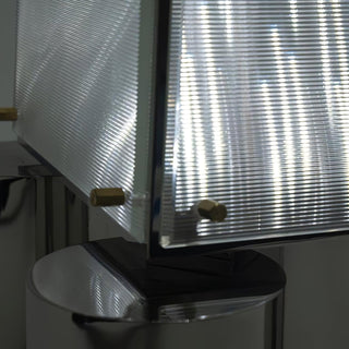 Riley Modern Glass Floor Lamp-Neutral Decor